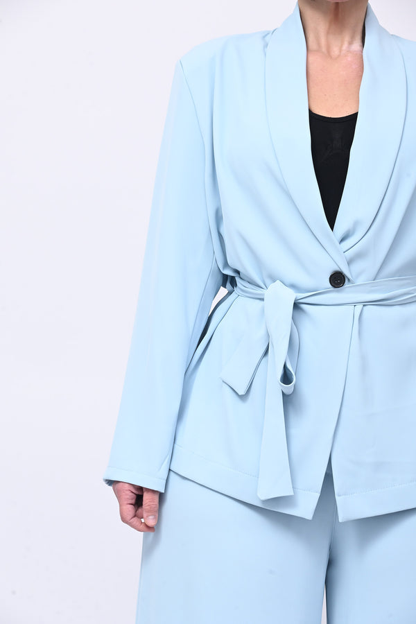 Completo cadì cinta - Celeste