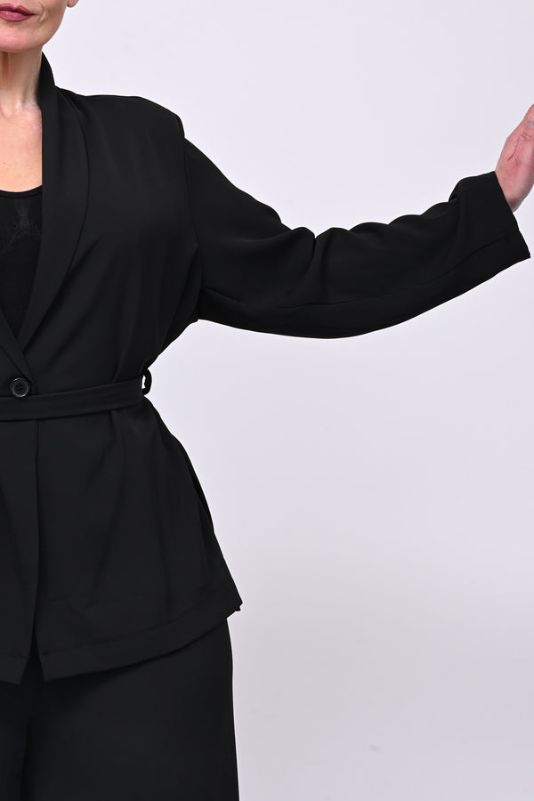 Completo cadì cinta - Nero