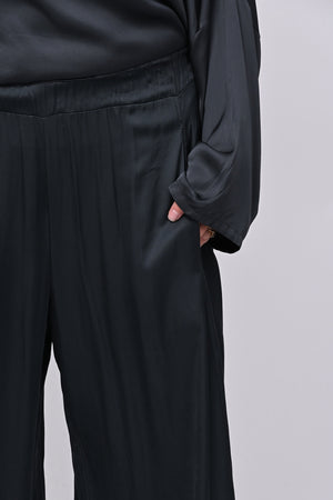 Pantalone raso baloon - Piombo