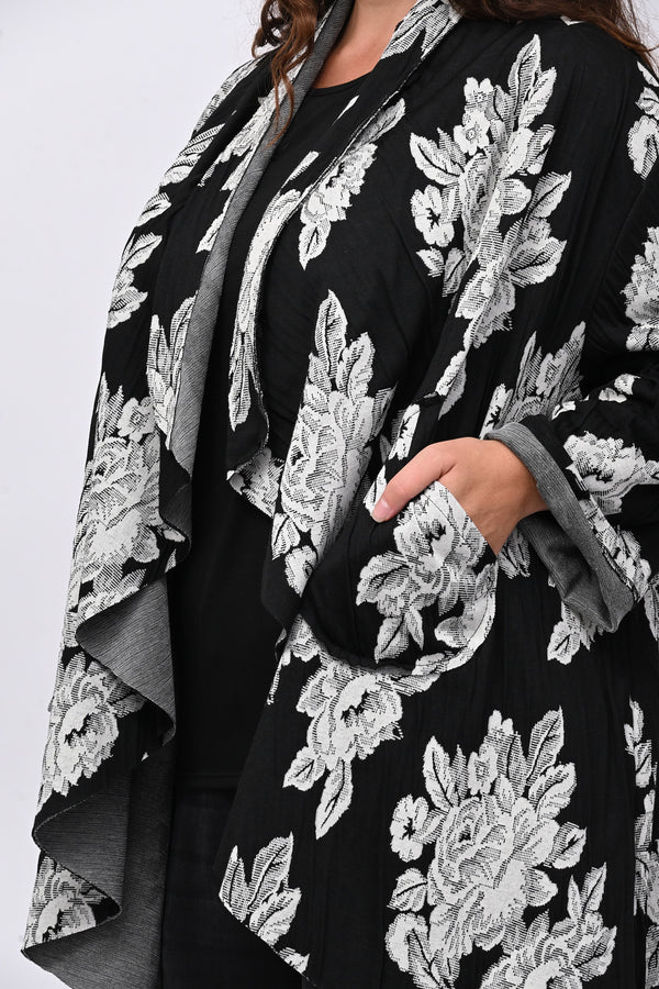 Spolverino fiori coda - Bianco