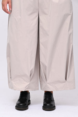 Pantalone tecnico crop - Greige