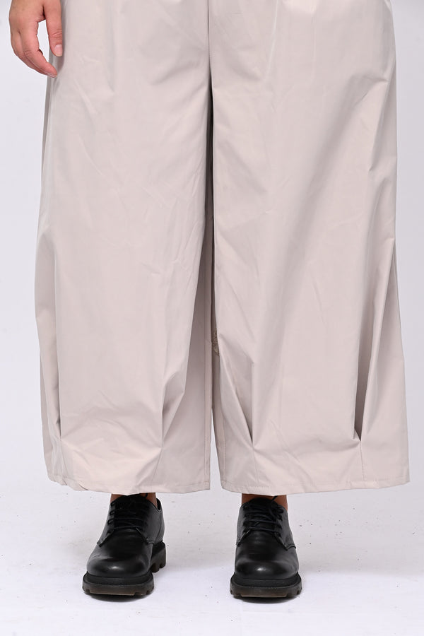Pantalone tecnico crop - Greige