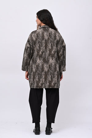 Cappotto over animalier - Moro