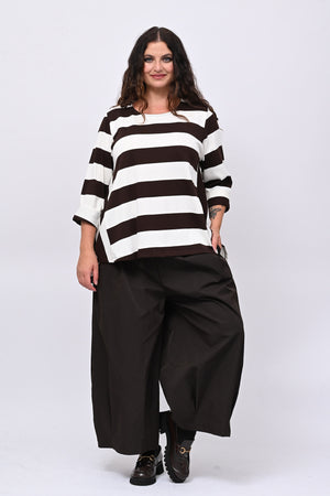 Pantalone tecnico crop - Moro