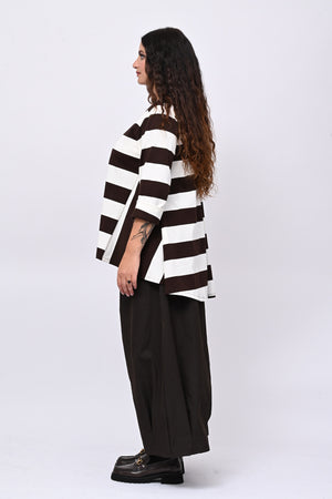 Pantalone tecnico crop - Moro