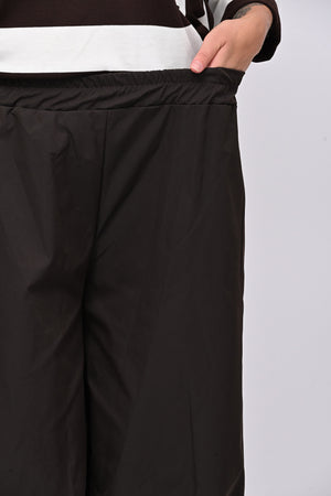 Pantalone tecnico crop - Moro