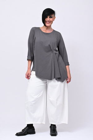 Maglia arriccio punta - Grigio piombo