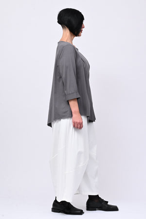 Maglia arriccio punta - Grigio piombo