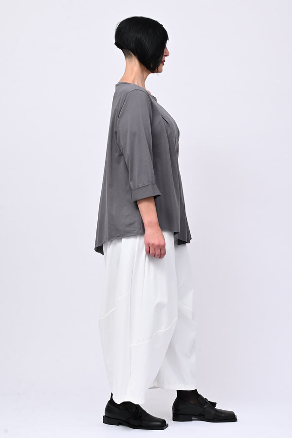 Maglia arriccio punta - Grigio piombo