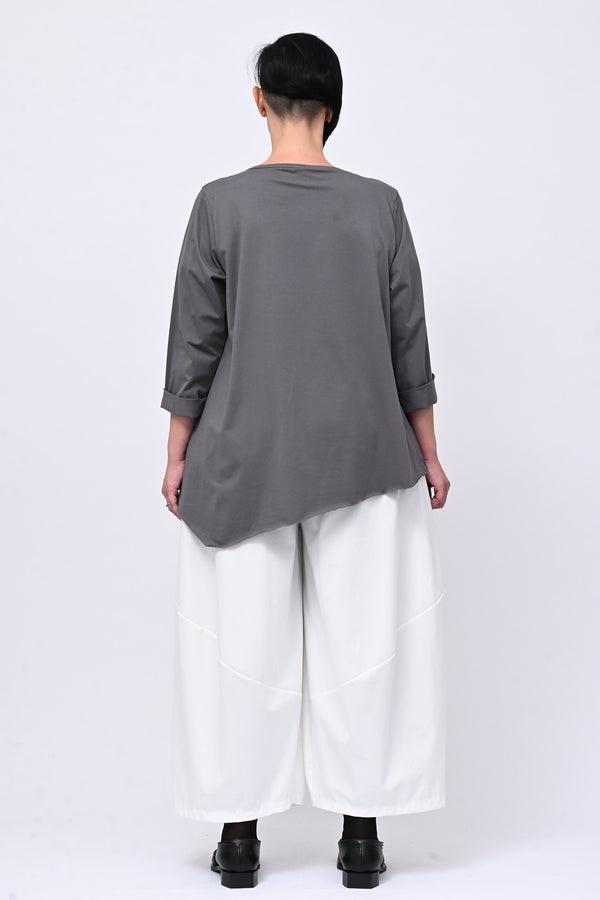 Maglia arriccio punta - Grigio piombo