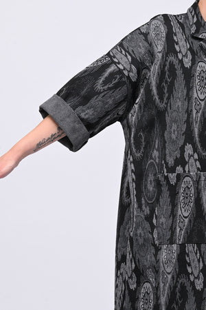 Cappotto jersey cashemire - Nero