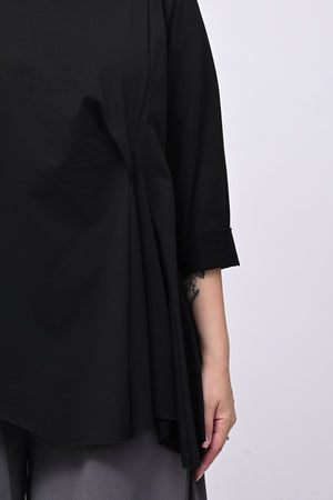 Maglia arriccio punta - Nero
