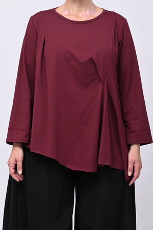 Maglia arriccio punta - Vino