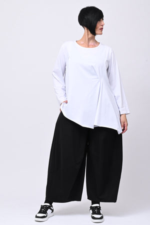 Maglia arriccio punta - Bianco