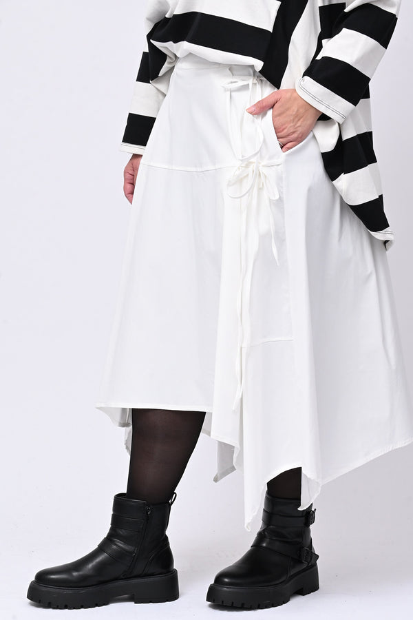 Gonna bengalina lacci - Bianco