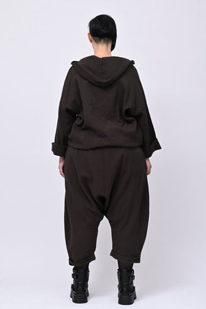 Completo felpa zip - Moro