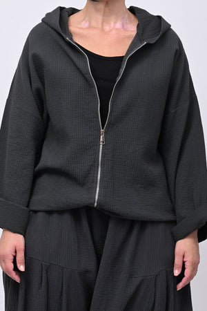 Completo felpa zip - Piombo