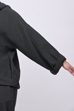 Completo felpa zip - Piombo