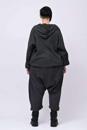 Completo felpa zip - Piombo