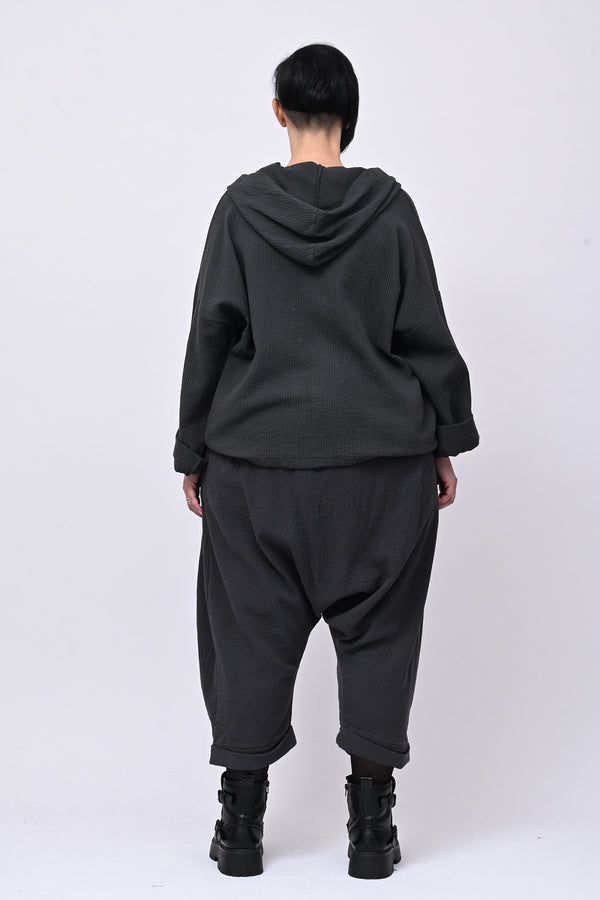Completo felpa zip - Piombo