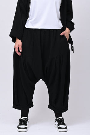 Completo felpa zip - Nero