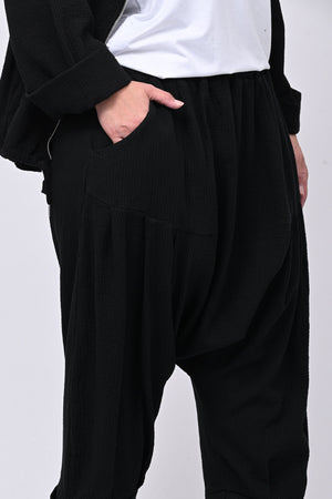 Completo felpa zip - Nero