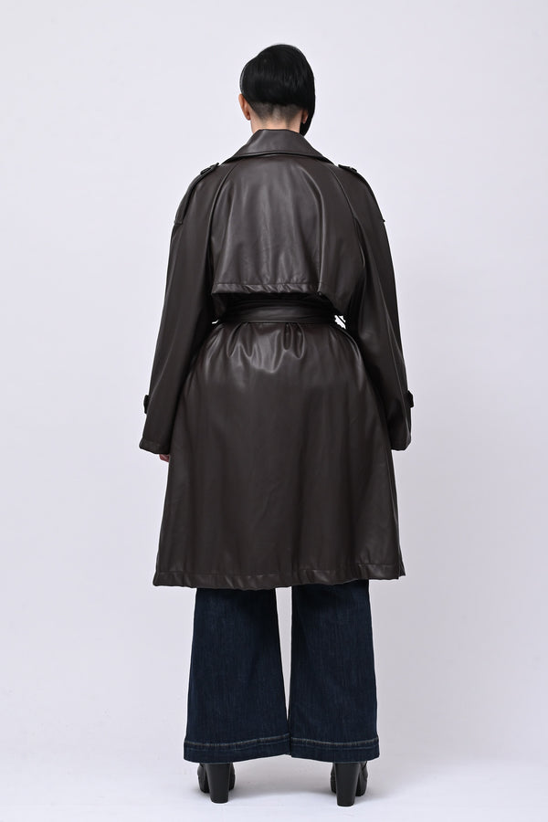 Trench ecopelle - Moro