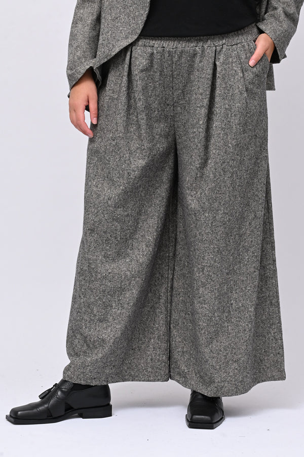 Pantalone palazzo sale e pepe - Nero