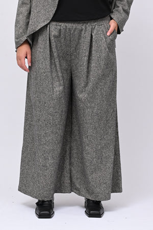 Pantalone palazzo sale e pepe - Nero