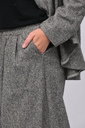 Pantalone palazzo sale e pepe - Nero