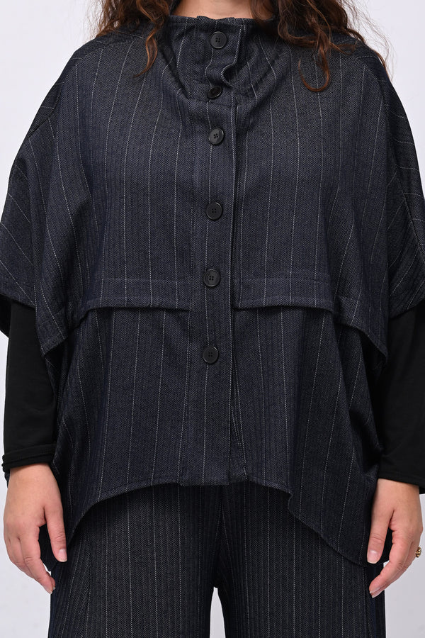 Completo gessatto effetto jeans - Blu