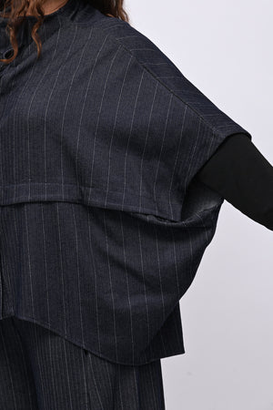 Completo gessatto effetto jeans - Blu