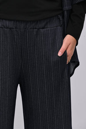 Completo gessatto effetto jeans - Blu