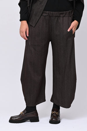 Completo gessatto effetto jeans - Moro