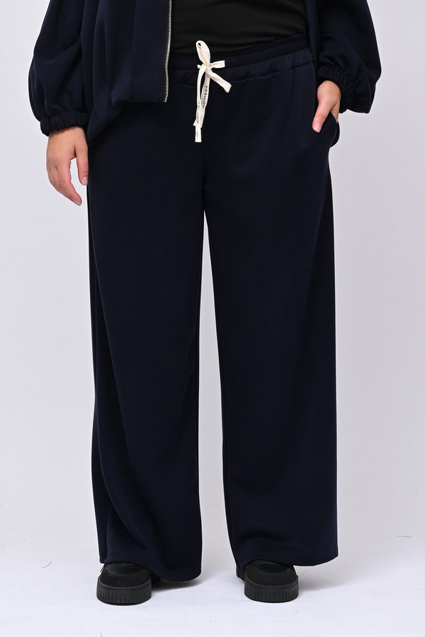 Tuta neoprene arricciata - Blu