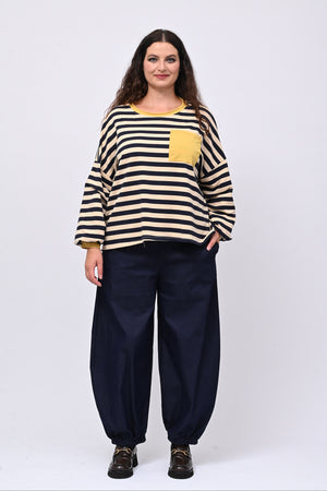 Pantalone combact effetto jeans - Jeans scuro