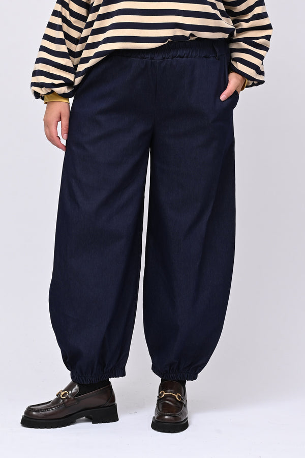 Pantalone combact effetto jeans - Jeans scuro