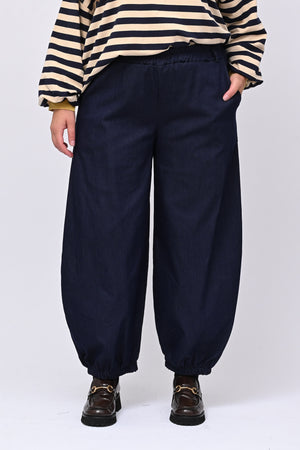 Pantalone combact effetto jeans - Jeans scuro