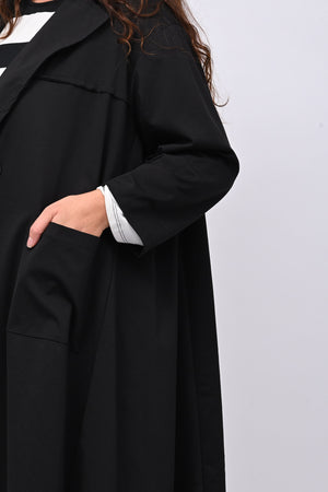 Cappotto punto Roma tasconi - Nero
