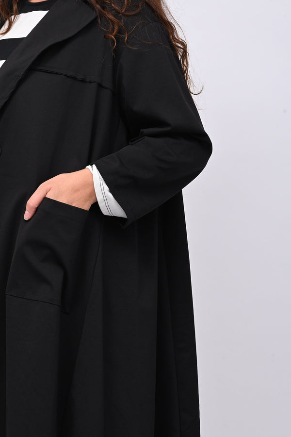 Cappotto punto Roma tasconi - Nero