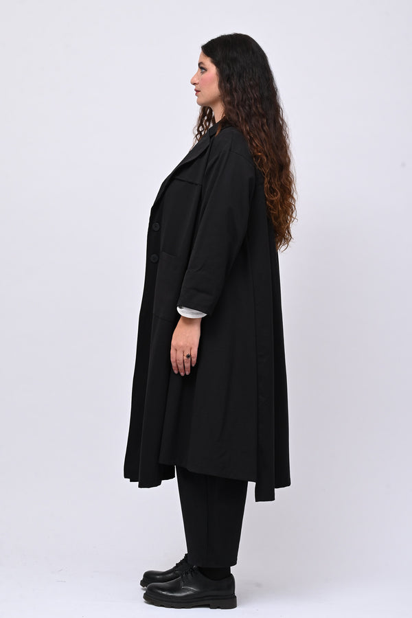 Cappotto punto Roma tasconi - Nero