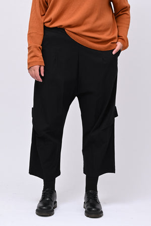 Pantalone bengalina tasconi - Nero