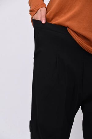 Pantalone bengalina tasconi - Nero