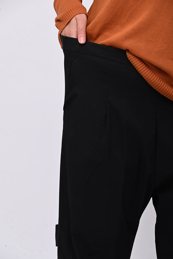 Pantalone bengalina tasconi - Nero
