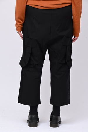 Pantalone bengalina tasconi - Nero