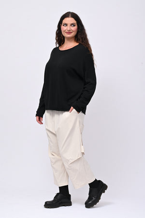Pantalone bengalina tasconi - Burro
