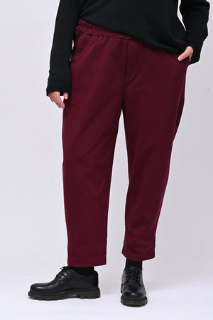 Pantalone punto Milano tasche - Vino