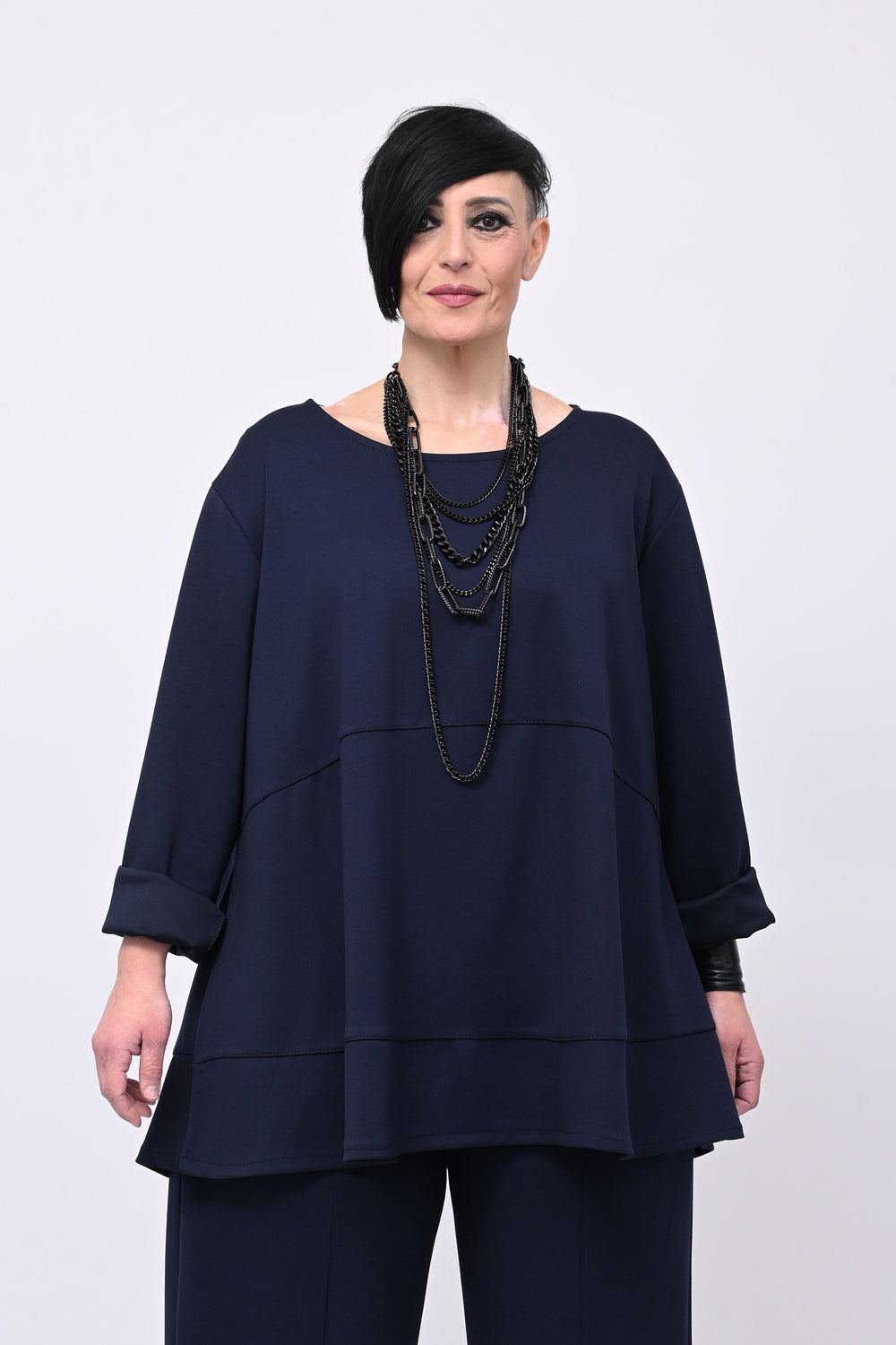 Completo neoprene cuciture - Blu