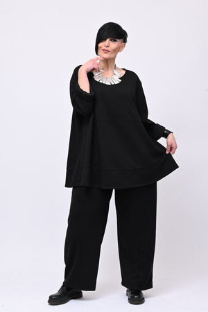 Completo neoprene cuciture - Nero