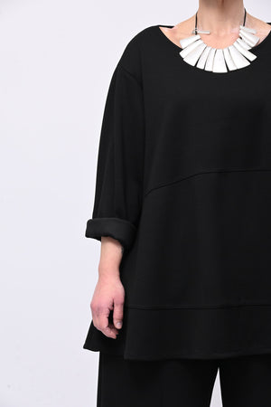 Completo neoprene cuciture - Nero